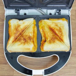 Quest Sandwich Toastie Maker 2 Slice 800W - White 23 Quest Sandwich Toastie Maker 2 Slice 800W - White -Tower Store 1505115 13