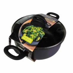 Lewis's Sovereign Stone 24cm Scratch Resistant Easy Clean Non Stick Stockpot & Lid -Tower Store 1511797883 77552600