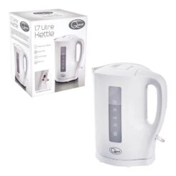 Quest 1.7L Plastic Jug Kettle - White -Tower Store 1621351778 98976300