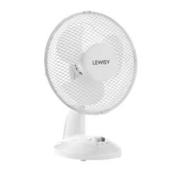 Tower Store 47 Lewis's 9 Inch Desk Fan - White