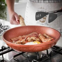 Lewis's Sovereign Stone Copper Frying Pan -Tower Store 1639138733 73828100