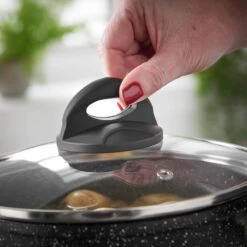 Lewis's Sovereign Stone Pan Set Home Living Kitchen Frying Cooking Pans -Tower Store 1641396304 43411200