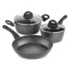 Lewis's Sovereign Stone Pan Set Home Living Kitchen Frying Cooking Pans