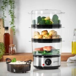 Lewis's 3 Tier Steamer -Tower Store 1644415373 45670400