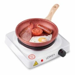 Lewis's Hotplate Single 1500W - White -Tower Store 1644492299 26821100