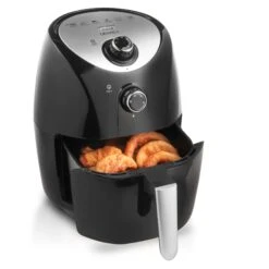 Lewis's Compact Air Fryer 2.4L 900W - Black -Tower Store 1645031240 44372300
