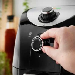 Lewis's Compact Air Fryer 2.4L 900W - Black -Tower Store 1645031243 32383000