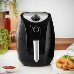 Lewis's Compact Air Fryer 2.4L 900W - Black -Tower Store 1645031251 97952300