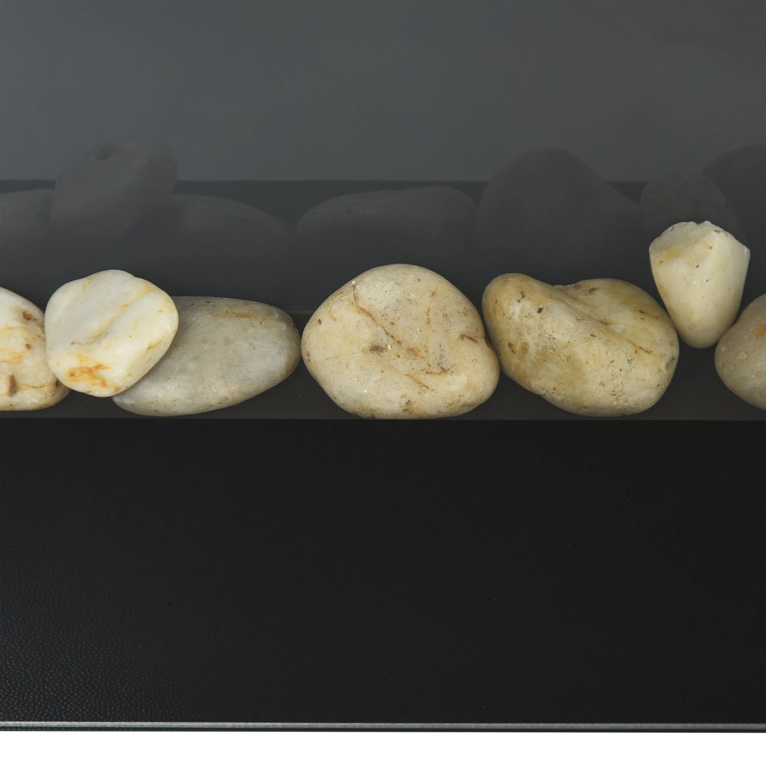 HOMCOM 2000W Wall Mounted Tempered Large LED Flat Glass Electric Fireplace Heater Black 8 HOMCOM 2000W Wall Mounted Tempered Large LED Flat Glass Electric Fireplace Heater Black - Image 8