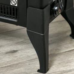 HOMCOM Electric Fireplace Stove, Free Standing Fireplace Heater With Realistic Flame Effect, Adjustable Temperature And Overheat Protection, Black W/ 17 HOMCOM Electric Fireplace Stove, Free Standing Fireplace Heater With Realistic Flame Effect, Adjustable Temperature And Overheat Protection, Black W/ -Tower Store 1645290222 69605400 6337a8ad bafa 4000 8462 61ef9826ba11