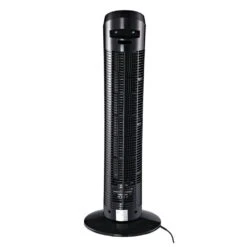 HOMCOM Fan Tower, 27x75H Cm-Black -Tower Store 1645290893 21243300