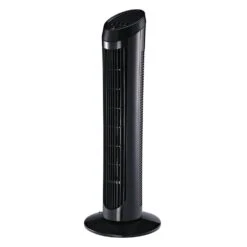 HOMCOM Fan Tower, 27x75H Cm-Black -Tower Store 1645290900 57944900