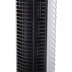 HOMCOM 40W Wind Speed Adjustable ABS Quiet Oscillating Tower Fan W/ Remote Silver -Tower Store 1645291055 58358000 a46f608d 3833 40ba a063 f51487047da3