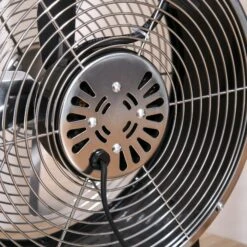 HOMCOM 26CM Electrical Table Desk Fan 2-Speed Portable For Home Office,Black -Tower Store 1645291123 51760300