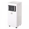 HOMCOM 7000BTU Portable ABS Air Conditioner W/ Remote Control White