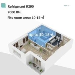 HOMCOM 7000BTU Portable ABS Air Conditioner W/ Remote Control White 14 HOMCOM 7000BTU Portable ABS Air Conditioner W/ Remote Control White -Tower Store 1645417611 44467100 510850db 9920 495c 9149 aa1d37d2d403