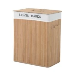 52Lx32Wx63H Cm Bamboo Laundry Basket Collapsible Hamper Organizer Clothes Washing Bin Storage Box W/Lid 19 52Lx32Wx63H Cm Bamboo Laundry Basket Collapsible Hamper Organizer Clothes Washing Bin Storage Box W/Lid -Tower Store 1645424059 26739300 d31fd36f b356 42e9 aa27 c7ed1fe47597