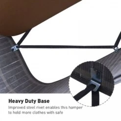 Collapsible Bamboo Laundry Hamper Organizer Clothes Washing Basket Bin Storage Box Removable Lining Large Section Double -Tower Store 1645424082 55478500 ffd524fd ad97 44f9 bbcc c74b4ff4ffc0