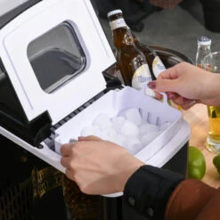 HOMCOM Ice Maker 12kg - Black 17 HOMCOM Ice Maker 12kg - Black -Tower Store 1EC756188ff96d326 jpg