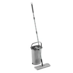 Tower OurHouse Essentials Flat Mop And Bucket