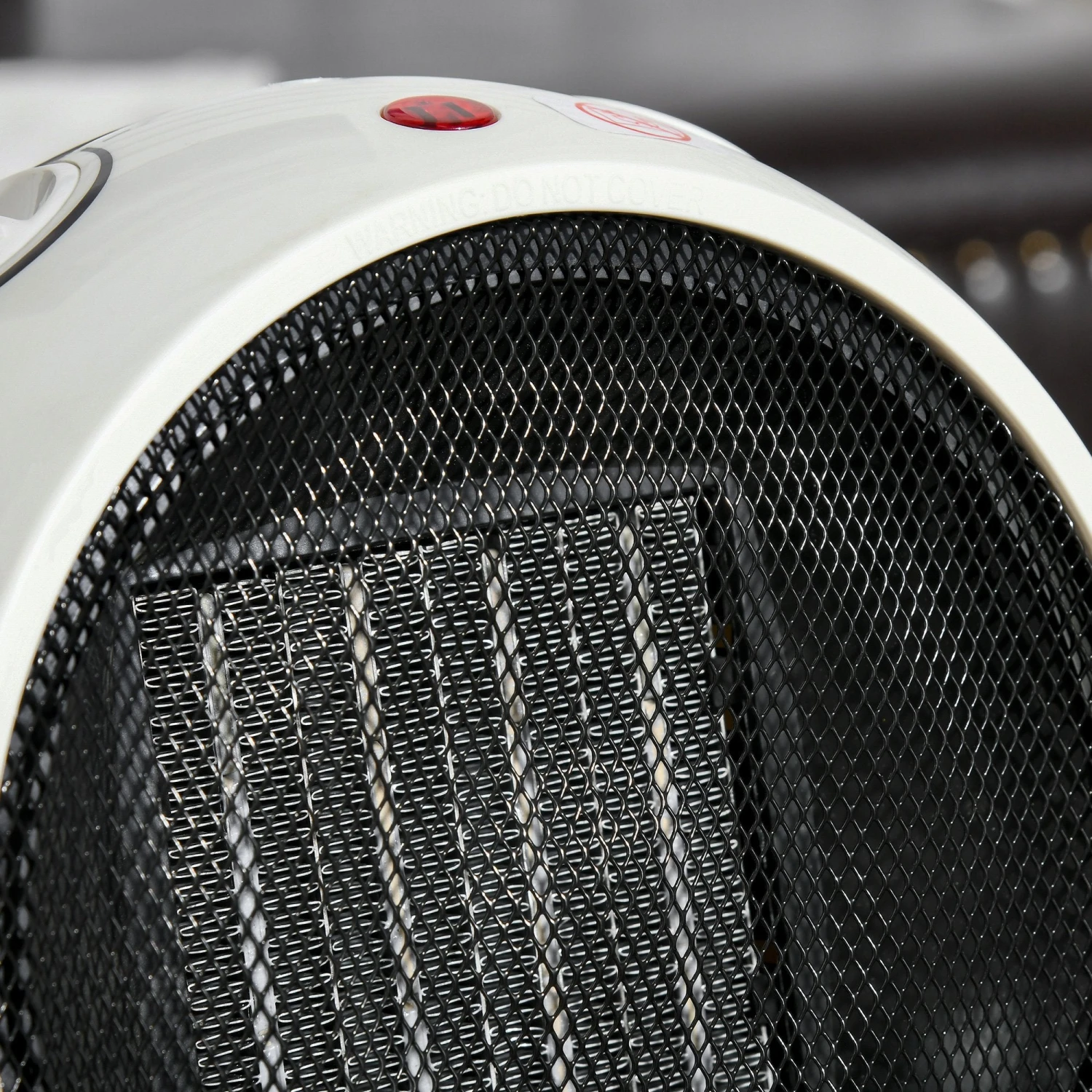 HOMCOM Small Space Heater, Ceramic Heater W/ 3 Heating Mode Adjustable Temperature 7 HOMCOM Small Space Heater, Ceramic Heater W/ 3 Heating Mode Adjustable Temperature - Image 7