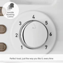 Morphy Richards Dune 2 Slice Toaster - White -Tower Store 220029 03