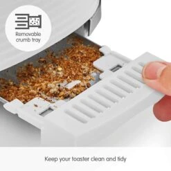 Morphy Richards Dune 2 Slice Toaster - White -Tower Store 220029 07