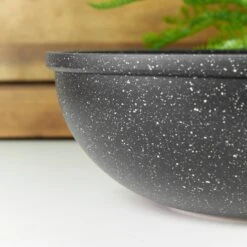 Lewis's Sovereign Stone 28cm Scratch Resistant Easy Clean Non Stick Wok & Lid All Hobs 12 Lewis's Sovereign Stone 28cm Scratch Resistant Easy Clean Non Stick Wok & Lid All Hobs -Tower Store 2646473 IMAGE7