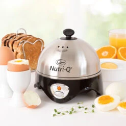 Quest Nutri-Q Egg Cooker & Poacher Stainless Steel -Tower Store 2908601 4