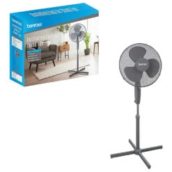 Benross Standing Fan 16 Inch - Grey -Tower Store 3326039 5