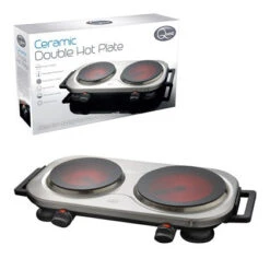 Quest Double Hot Plate Ceramic Infrared