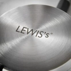 Lewis's 5 Piece Stainless Steel Pan Set With Bakelite Handle & Knob Home Kitchen -Tower Store 4316497 IMAGE12
