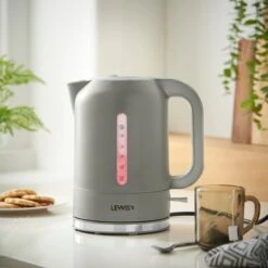 Lewis's Manhattan Jug Kettle 1.7L 3KW - Grey -Tower Store 4321040 IMAGE3