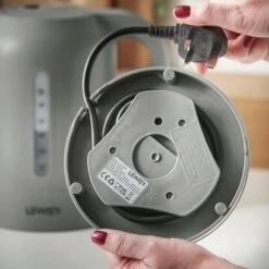 Lewis's Manhattan Jug Kettle 1.7L 3KW - Grey -Tower Store 4321040 IMAGE8