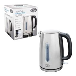Quest 1.7L 3KW Stainless Steel Jug Kettle - Silver 15 Quest 1.7L 3KW Stainless Steel Jug Kettle - Silver -Tower Store 4327530 2