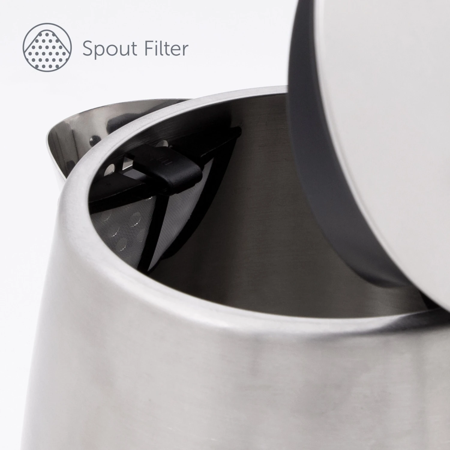 Quest 1.7L 3KW Stainless Steel Jug Kettle - Silver 8 Quest 1.7L 3KW Stainless Steel Jug Kettle - Silver - Image 8