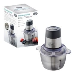 Quest Food Chopper 1.8L - Stainless Steel -Tower Store 4723851