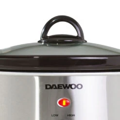 Daewoo Slow Cooker 3.5L - Stainless Steel -Tower Store 48546544