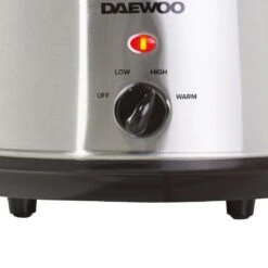Daewoo Slow Cooker 3.5L - Stainless Steel -Tower Store 48546545