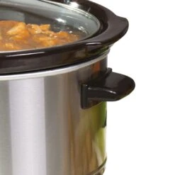 Daewoo Slow Cooker 3.5L - Stainless Steel -Tower Store 48546546