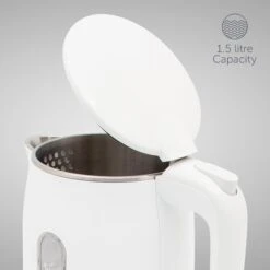 Quest Jug Kettle 1.5 Litre Fast Boil - White -Tower Store 4921653 Quest 1 1