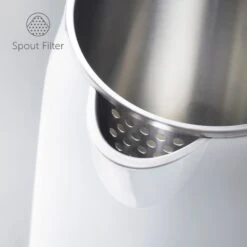 Quest Jug Kettle 1.5 Litre Fast Boil - White -Tower Store 4921653 Quest 1 13