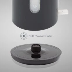 Quest Jug Kettle 1.5 Litre Fast Boil - Black -Tower Store 4921660 Quest 1 11