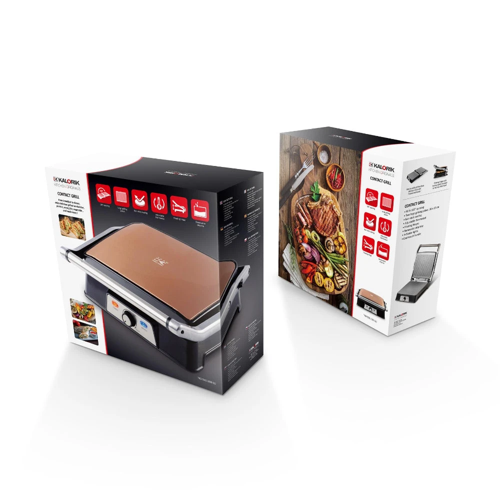 Kalorik Electric Grill - Copper 7 Kalorik Electric Grill - Copper - Image 7
