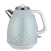 Kalorik Vintage Polkadot Kettle 3000w 1.7L - Shutter Green