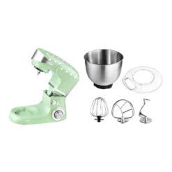 Tower Store -Tower Store 4997467 Kalorik Vintage Polkadot Stand Mixer 1000W 5L Red White 2