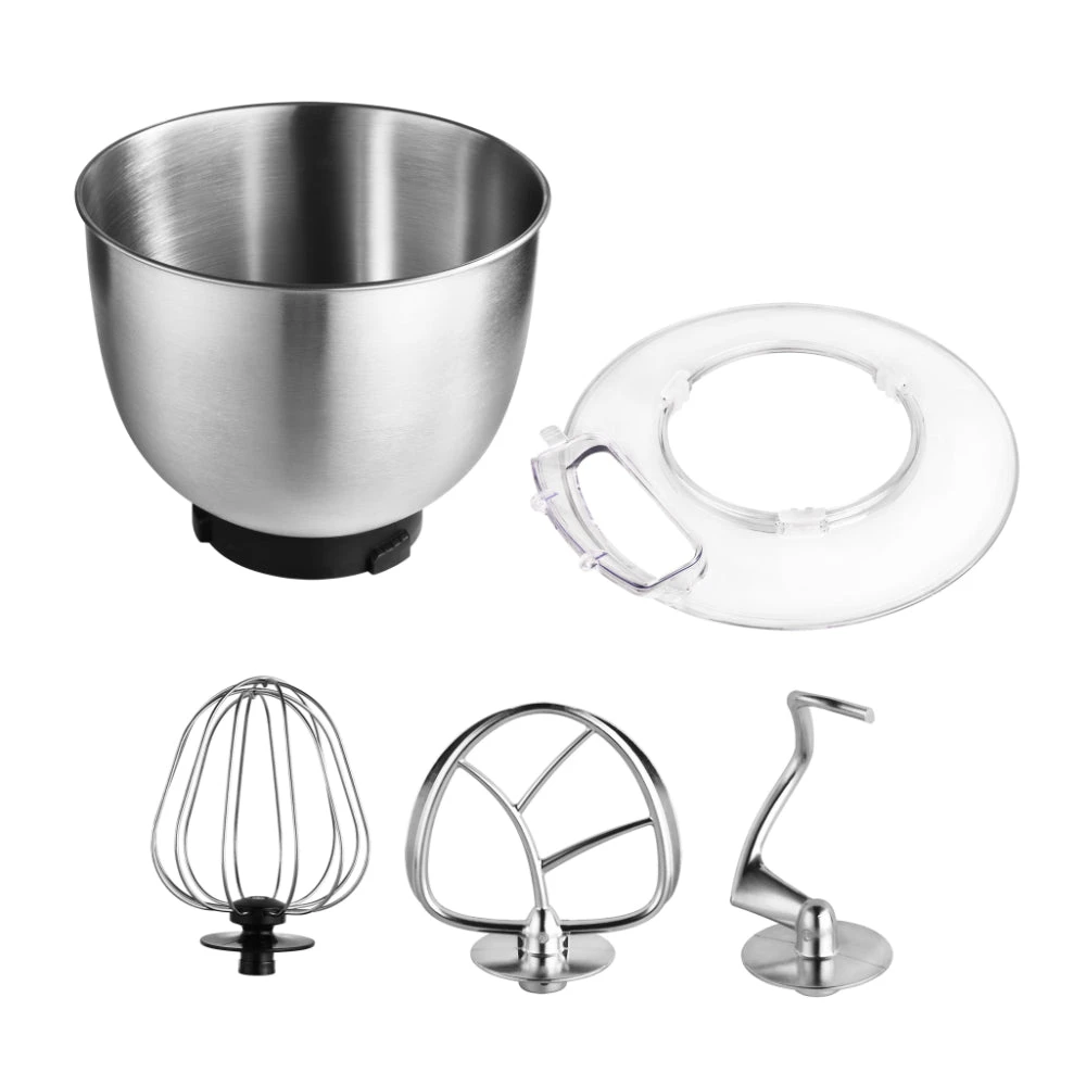 Kalorik Vintage Polkadot Stand Mixer 1000W 5L - Red & White 7 Kalorik Vintage Polkadot Stand Mixer 1000W 5L - Red & White - Image 7