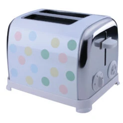 Kalorik Polkadot Toaster 2 Slice 850w - Multicolour Pastel