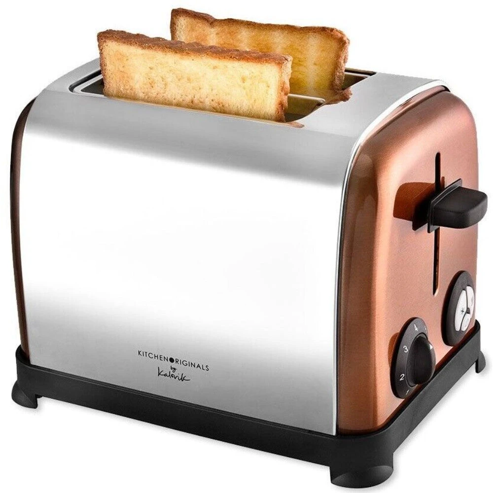 Kalorik Toaster 2 Slice 850W - Copper 2 Kalorik Toaster 2 Slice 850W - Copper - Image 2