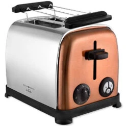 Kalorik Toaster 2 Slice 850W - Copper 7 Kalorik Toaster 2 Slice 850W - Copper -Tower Store 4997573 Kalorik Toaster 2 Slice 850W Copper 5